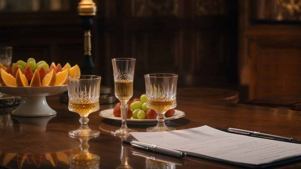 해운대 고구려 정찰제 예약과 투명한 계산을 상징하는 테이블 세팅